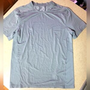 MTA Sport mens medium athletic shirt grey moisture wicking